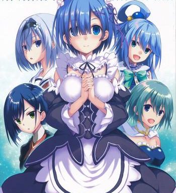 aogami shoujo no junan the passion of blue hair girls cover